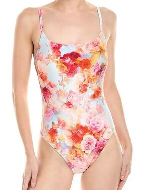 L'AGENCE NEW Floral One Piece Swimsuit